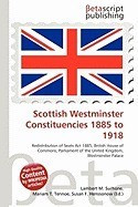 Scottish Westminster Constituencies 1885 to 1918 foto