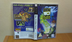 Ben 10: Alien Force (PSP) (ALVio) + sute de jocuri psp foto