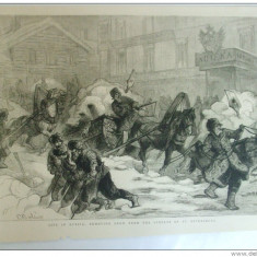 Grafica 1 aprilie 1876 The Graphic Rusia Sankt Petersburg