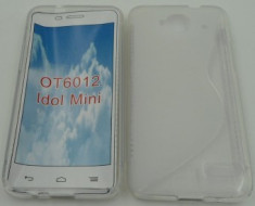 Toc silicon S-Case 6012 Orange Hiro Transparent foto