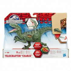 Jurassic World, Velociraptor &amp;#039;Charlie&amp;#039; 20 cm cu sunete foto