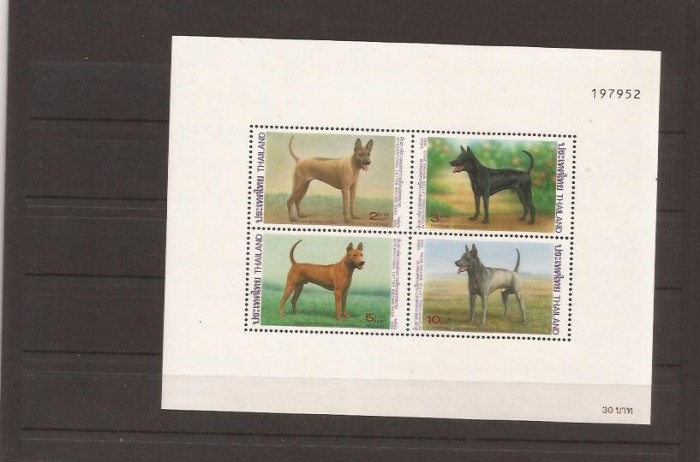 Thailand - caini - bl. 52