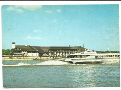 @carte postala(ilustrata)-TULCEA-Crisan Hotel Lebada foto