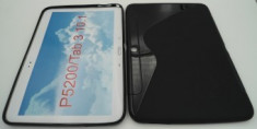 Toc silicon S-Case Samsung Galaxy Tab 3 10.1 P5200 Negru foto