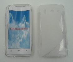 Toc silicon S-Case Huawei Ascend G510 Transparent foto