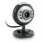 Camera web 4World 2.0MP USB 2.0 iluminata cu LED, universala