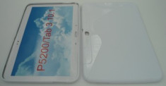 Toc silicon S-Case Samsung Galaxy Tab 3 10.1 P5200 Alb foto