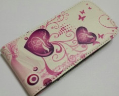 Toc FlipCase Heart Nokia Lumia 520 foto