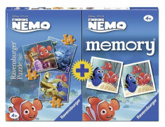 Puzzle + Joc Memory Nemo 3 Buc In Cutie 25/36/49 Piese foto