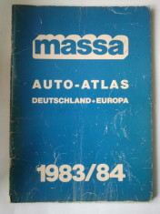 ATLAS AUTO MASSA GERMANIA SI EUROPA 1983 - 1984 - 95 PAGINI foto