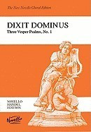 Dixit Dominus: Three Vesper Psalms, No. 1: Psalm 110 for Two Sopranos, Alto, Tenor &amp;amp; Bass Soli, SSATB, Strings &amp;amp; Continuo foto