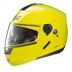 NOLAN FLIP-UP - N91 EVO HI-VISIBILITY N-COM - FLUO YELLOW 022 L (GAMA 2016) - STOC RO foto