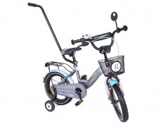 Bicicleta copii MyKids Toma Exclusive 1404 Turquoise foto