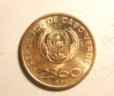 CAPUL VERDE 2,50 ESCUDOS 1982 foto