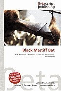 Black Mastiff Bat foto