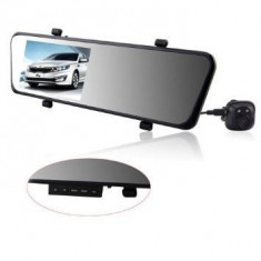 Oglinda Retrovizoare cu Camera Auto DVR Video 1080P, Full HD, Display 4.3&amp;#039;&amp;#039;, Senzor de miscare, Super Slim foto