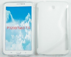 Toc silicon S-Case P3200 Samsung Galaxy Tab 3 7.0 Transparent foto