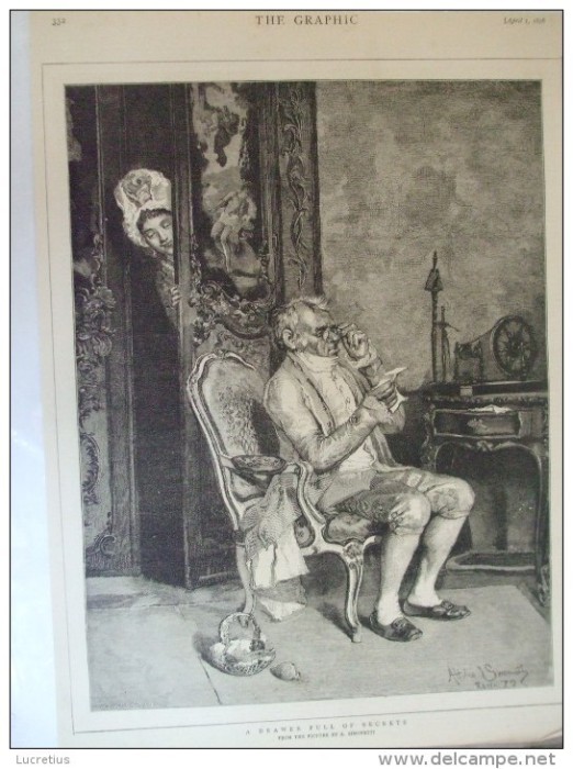 Grafica 1 aprilie 1876 The Graphic un desenator plin de secrete A. Simonetti
