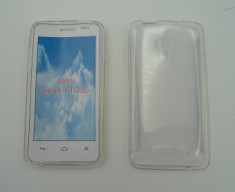 Husa plastic siliconat Vodafone Smart 4 turbo Transparent foto