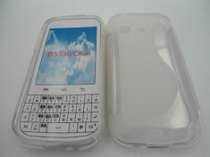 Toc silicon S-Case Samsung Galaxy Chat B5330 Transparent foto