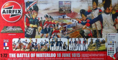 Diorama The Battle of Waterloo 18 june 1815 - Airfix 1:72 foto