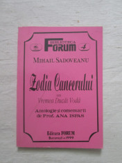 Mihail Sadoveanu - Zodia Cancerului sau vremea Ducai Voda foto