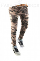 Pantaloni tip ZARA MAN CAMUFLAJ - pantaloni barbati - LICHIDARE DE STOC - 6256 foto