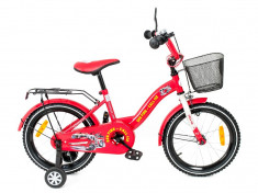 Bicicleta copii MyKids Toma Fire Station Red 18 foto