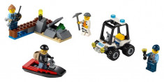 LEGO City Set Pentru Incepatori - Inchisoarea De Pe Insula - 60127 foto