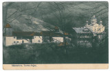 3040 - TURNU, Arges, Monastery - old postcard - used, Circulata, Printata