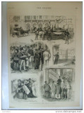 Grafica 9 iunie 1877 The Graphic Londra academia regala arta trasura cai