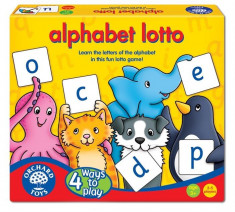 Joc Educativ Loto In Limba Engleza Alfabetul Alphabet Lotto foto