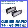 SET LAMPI NUMAR INMATRICULARE 18 LED SMD - VW GOLF 4, EOS, LUPO, POLO, Universal