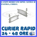 Cumpara ieftin SET LAMPI NUMAR INMATRICULARE OPEL ASTRA H, VECTRA C CORSA D, INSGNIA, ZAFIRA B, Universal