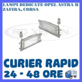 SET LAMPI NUMAR INMATRICULARE OPEL ASTRA H, VECTRA C CORSA D, INSGNIA, ZAFIRA B, Universal, ZDM