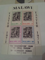 malawi 1971 pictura/ colita MNH foto