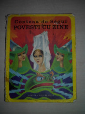 CONTESA DE SEGUR -Povesti cu zane , 1977 // FORMAT A4 foto