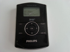 Philips DAB radio DA 1200 DAB+ FM portabil acumulator reincarcabil microusb foto