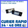 SET LAMPI NUMAR INMATRICULARE VOLKSWAGEN VW BORA, GOLF 4, PASSAT B5.5, TOUAREG, Universal, ZDM