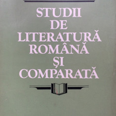 STUDII DE LITERATURA ROMANA SI COMPARATA - Charles Drouhet