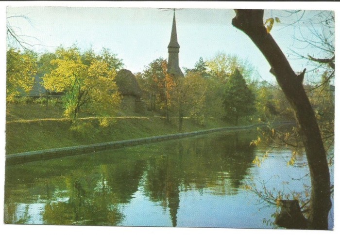 @carte postala(ilustrata)-BUCURESTI-Muzeul Satului