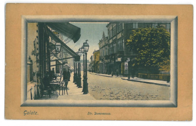 2995 - GALATI, Street Domneasca Rama, Romania - old postcard - unused foto