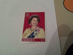 anglia/jersey 1977 regina / serie MNH foto