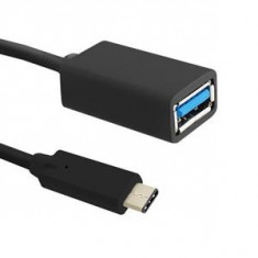 Qoltec Cable USB 3.1 typC Male / USB 3.0 A F | 0,2m foto