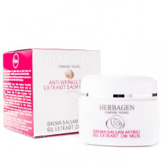 Crema antirid cu extract de melc Herbagen foto