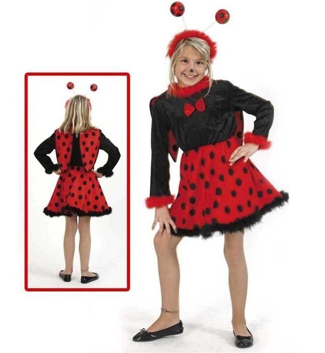 Costum Pentru Serbare Buburuza Cu Antene 104 Cm Costum Pentru Serbare Buburuza Cu Antene 104 Cm