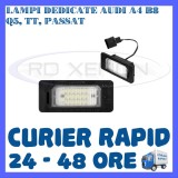 Cumpara ieftin SET LAMPI NUMAR INMATRICULARE AUDI A4 (B8), A5, S5, Q5, TT, PASSAT 5D, R36, Universal