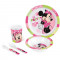 Set Pentru Masa Melamina 5 Piese Minnie Lulabi 8820800