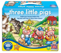 Joc De Societate Cei Trei Purcelusi Three Little Pigs foto