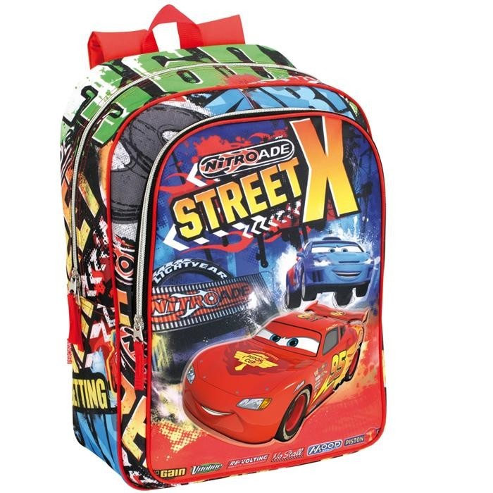 Ghiozdan Adaptabil Cars Street Ghiozdan Adaptabil Cars Street